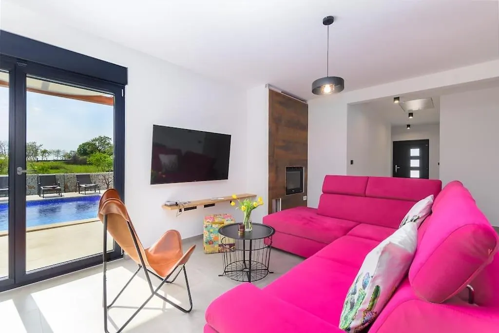 Villa Balun In Orihi - 3 Bedrooms - Pool - Garden - Sauna クロアチア